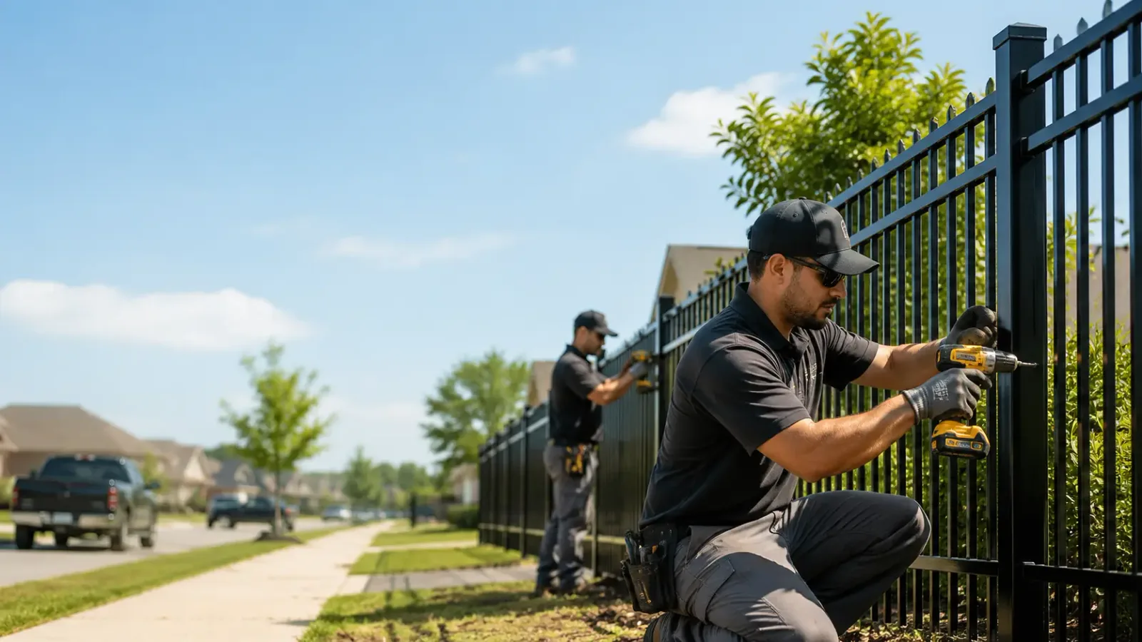 Metal Fence Installation in Depew, OK